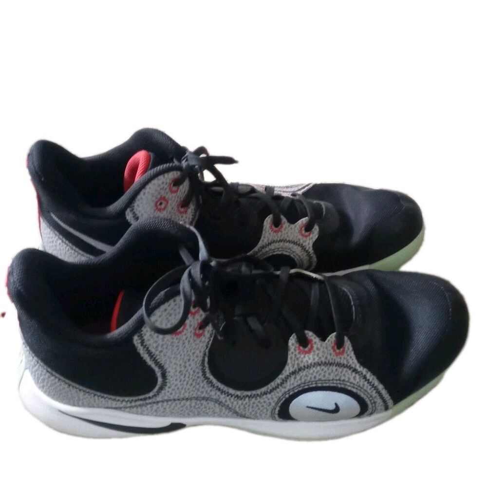 Nike Men's Size 14 FLY BY MID 2 Black Wolf Grey Athletic Shoes Certificate COA